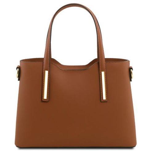 Olimpia - Leather tote - Small size